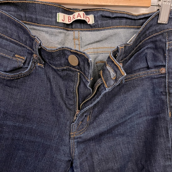 Like-New J Brand Dark Skinny Jeans, Size 27 - Picture 1 of 6